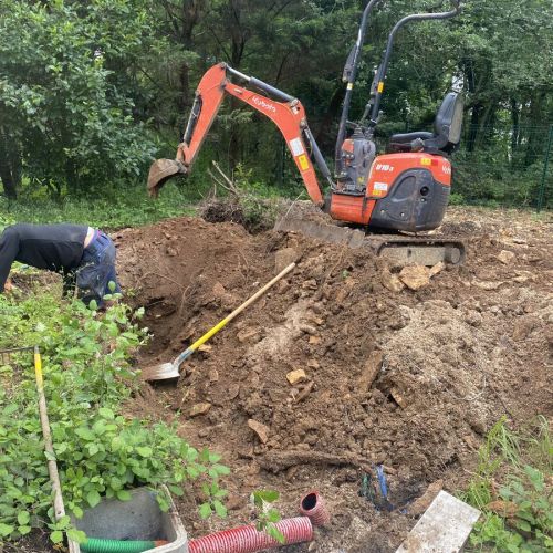 travaux de paysagiste à dijon ajout de terre